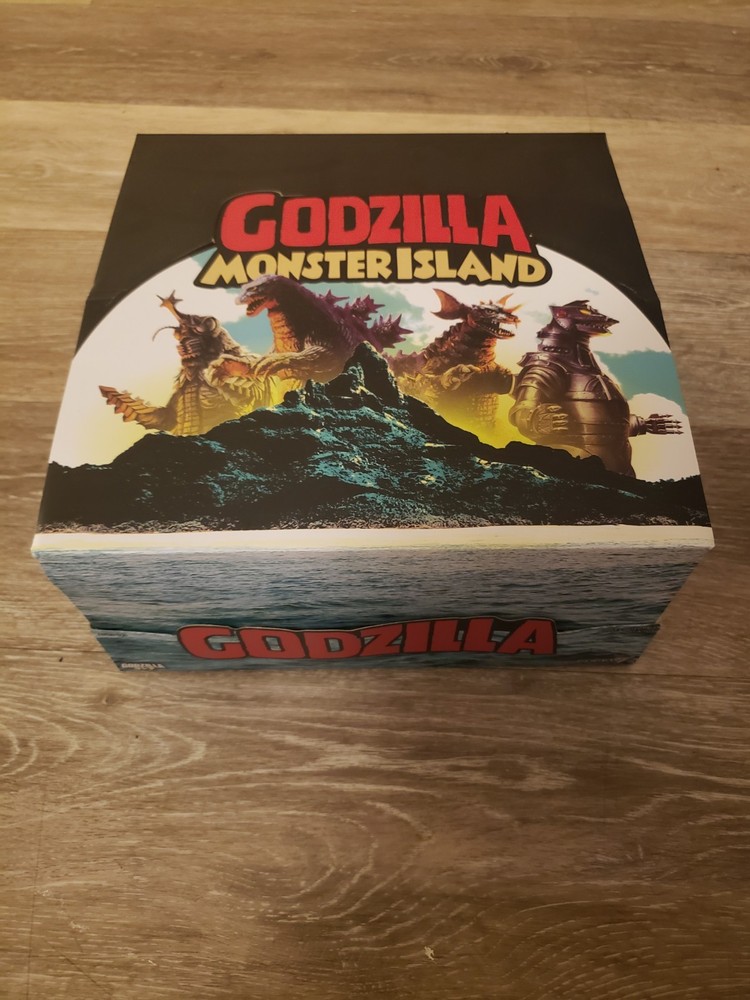 Godzilla Monster Island Super 7 Display Case Box No Figures Included