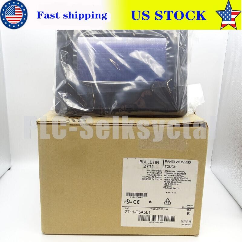 New 2711-T5A5L1 2711T5A5L1 Panelview 550 Via Fedex/DHL new in box US Free Tax