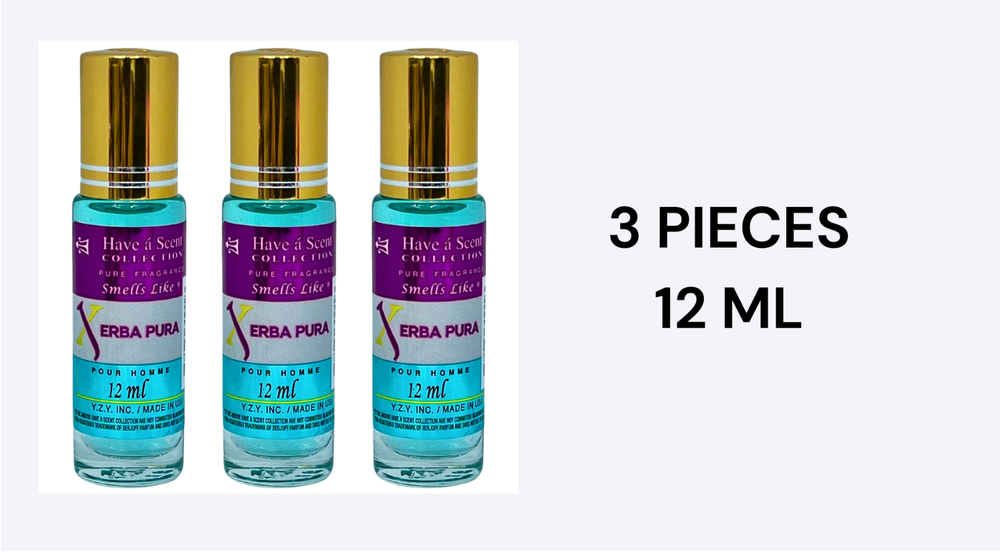 Erba Pura for Men Roll On Oil 12 ML 3pc Limited Time Only-image