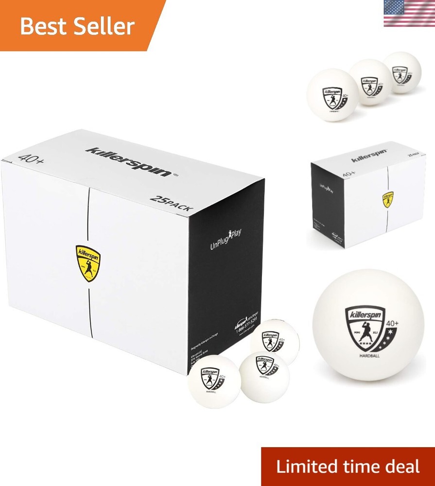 4-Star Ping Pong Balls, New Standard ABS Plastic 40mm Table Tennis Balls, Com...