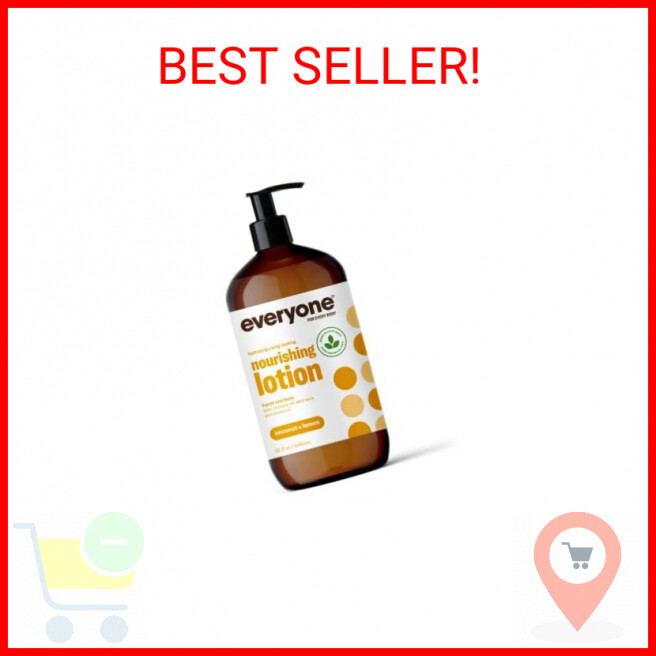 Everyone Nourishing Hand and Body Lotion, 32 Ounce (Pack of 1), Coconut and Lemo