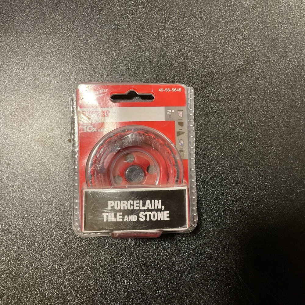 Milwaukee 2-Inch Diamond Max Hole Saw Bit 49-56-5645 New Damaged Box  