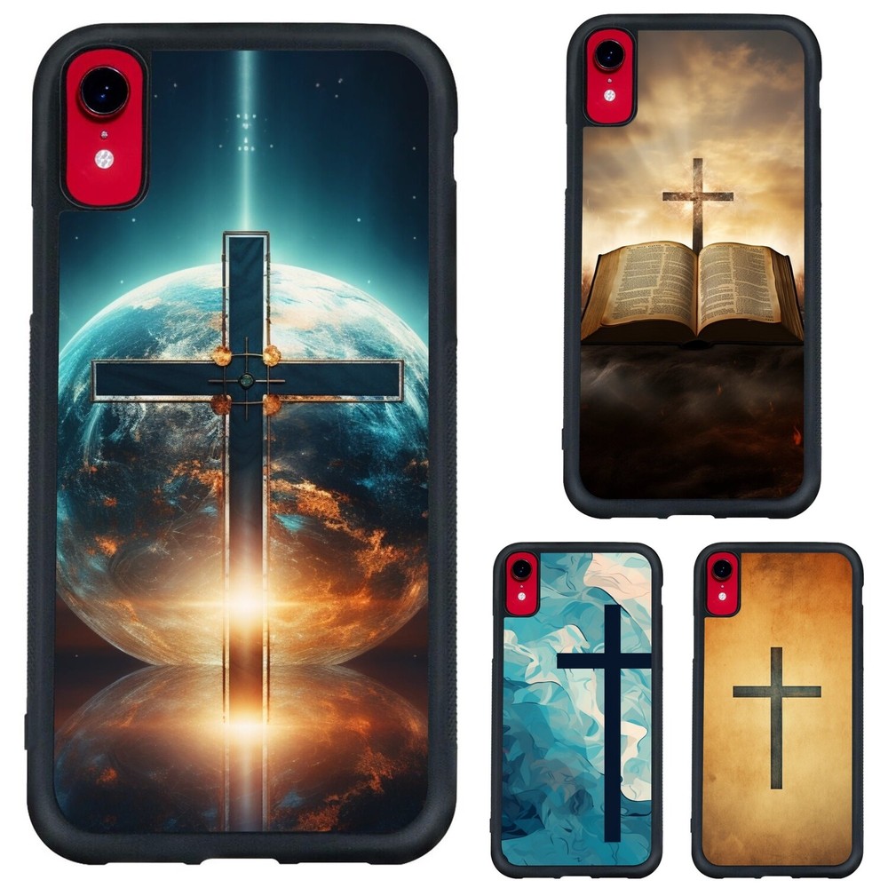 For Samsung 05s 06 a14 a15 a16 5G 4G Hybrid Covers simple religious cross christ
