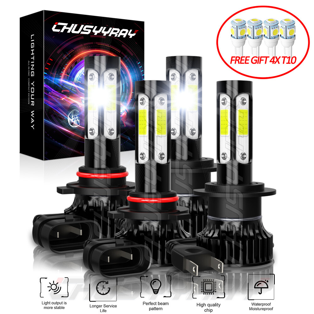 2006-2013 Suzuki Grand Vitara High Low Beam Headlight Bulbs Combo