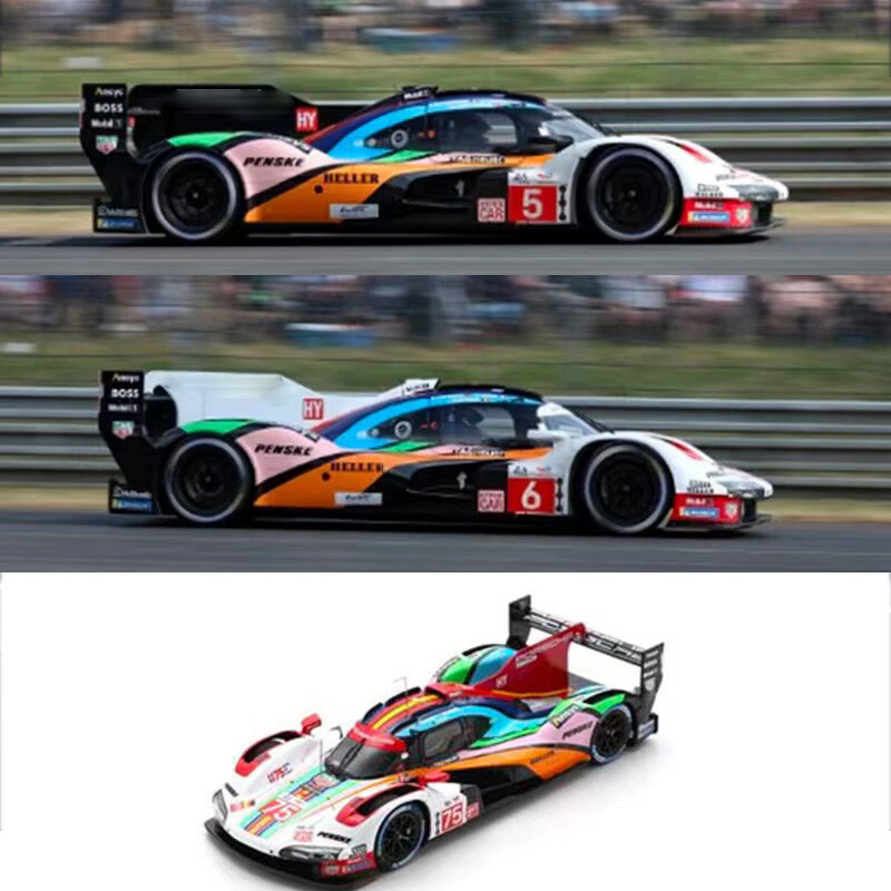Spark 1:64 963 PENSKE MOTORSPORT Le Mans 24H 2023 Diecast Model Car