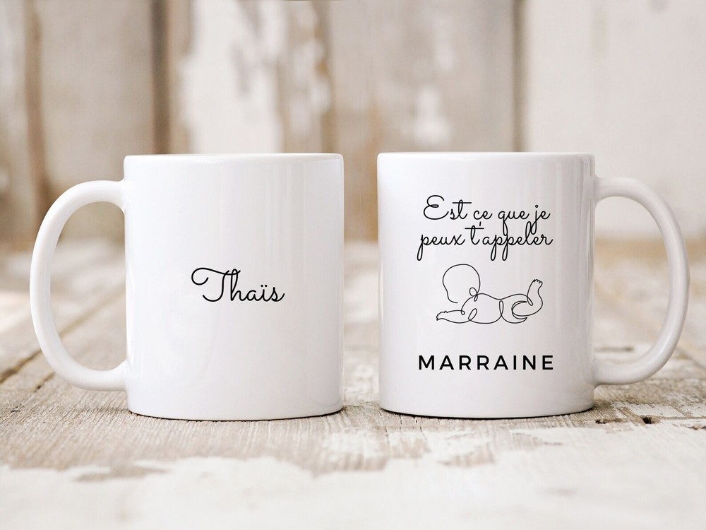 Personalized Godmother Mug - Thoughtful Godmother Gift Idea for a Special Request