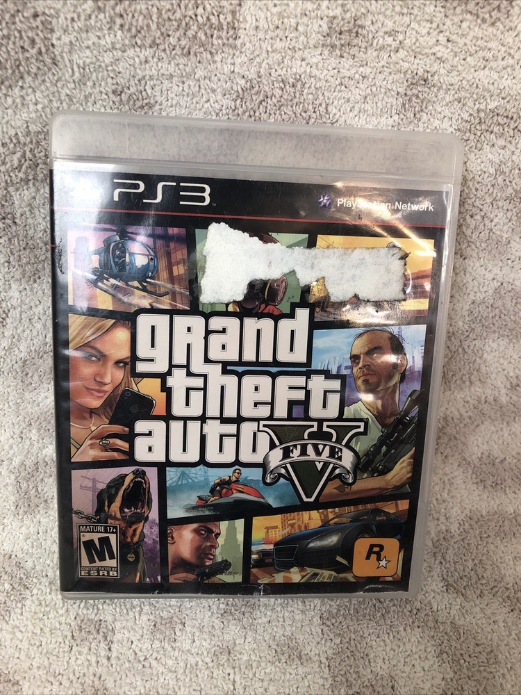 Grand Theft Auto V GTA 5 PS3 (Sony PlayStation 3, 2013)  Game only