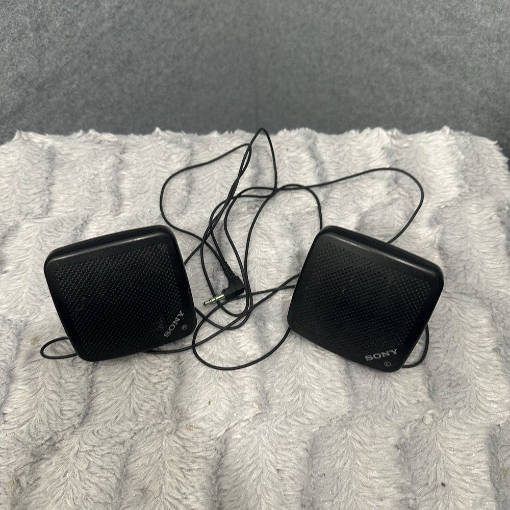 Sony SRS-5 Mini Stereo Speaker System for Walkman iPad iPod