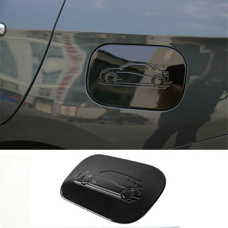 2017-22 Black ABS Fuel Tank Cover Door Gas Filler Cap Trim For Chevrolet Equinox