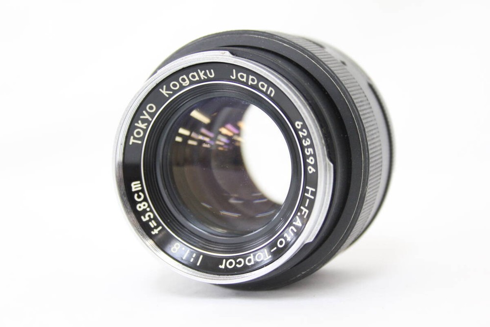Rare Japanese Topcon H-F Auto-Topcor 5.8cm F1.8 Lens M739