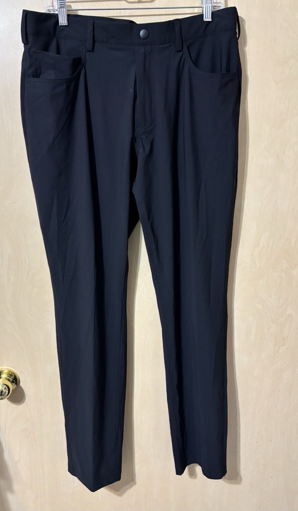 Performance Active Stretch Men’s Pull-On Pants – Grand Slam Style – Size Large – NWOT