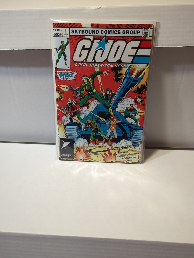 GI JOE A REAL AMERICAN HERO #1 NEAR MINT  2023 IMAGE COMIC REPRINT