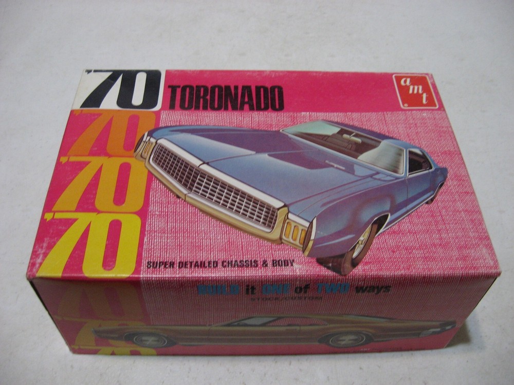 Empty Box Only AMT 1970 Oldsmobile Toronado Model Kit Y723 No Parts