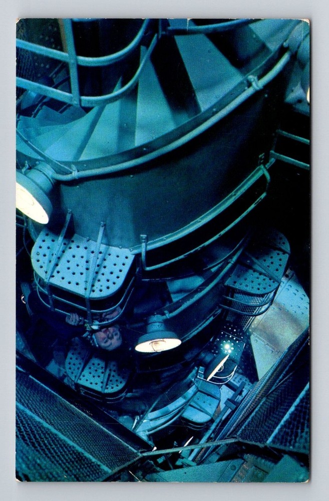 Vintage Postcard of Statue of Liberty Staircase on Bedloes Island NY