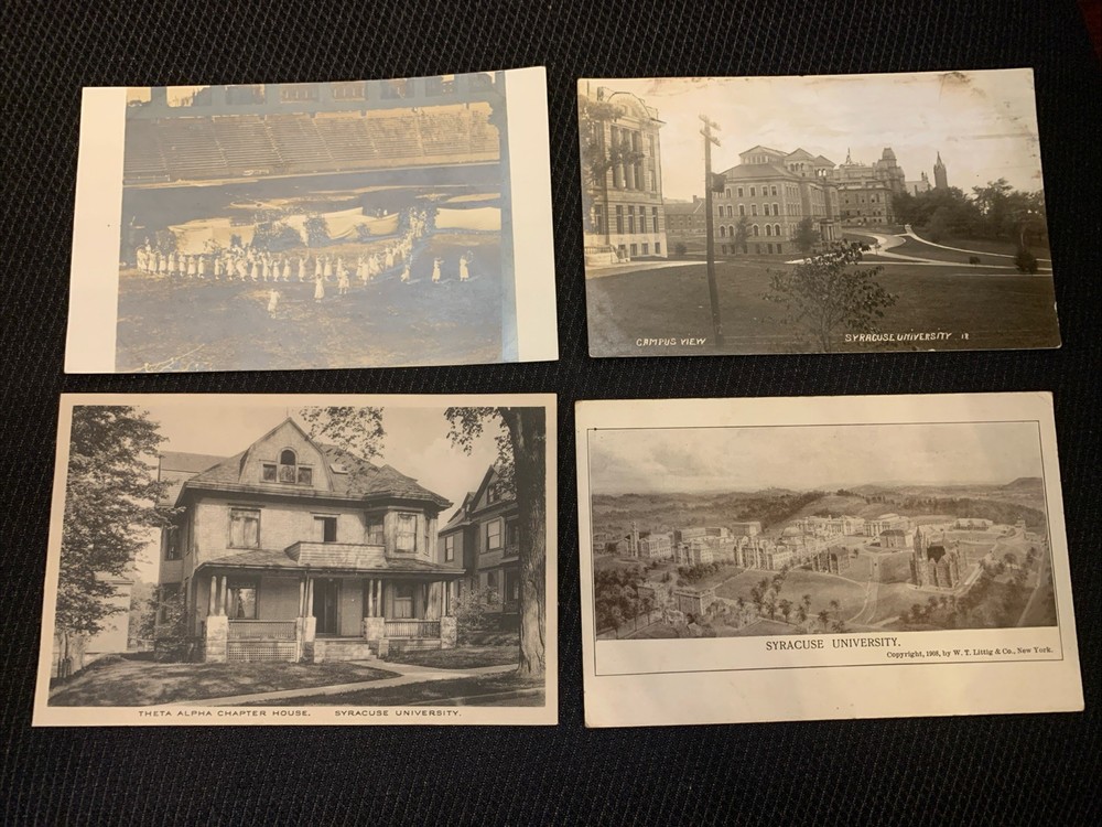 (D) Vintage Postcards, Syracuse University New York