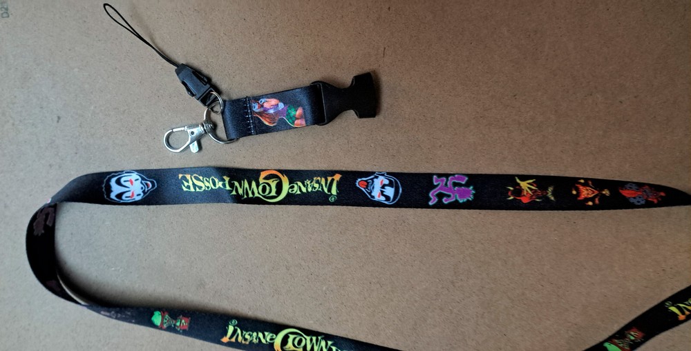 ICP Insane Clown Posse Juggalo Lanyard 1st Set Joker Cards Keychain Merch