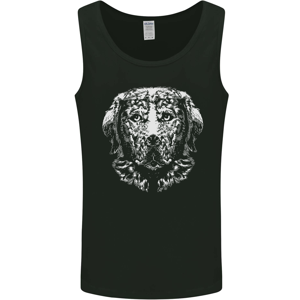 Golden Retriever Dog Mens Vest Tank Top