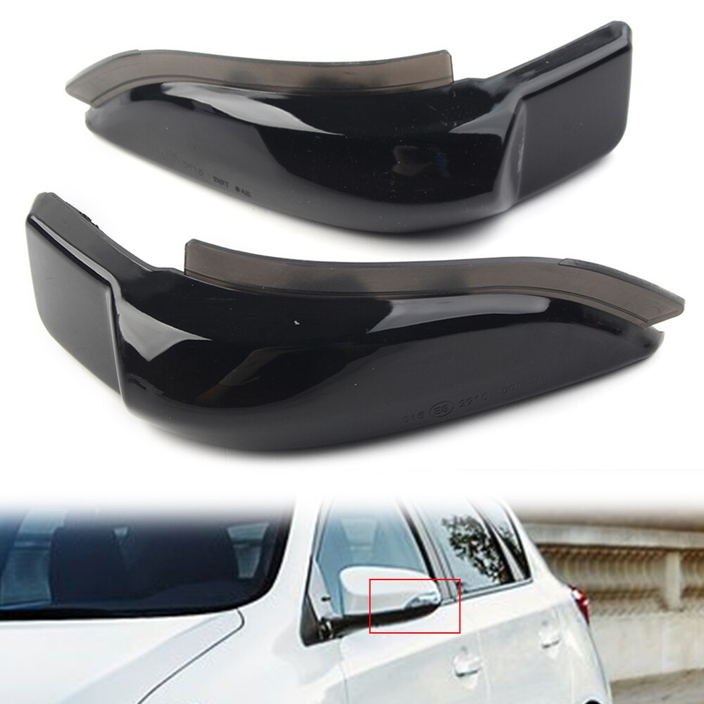 Dynamic LED Rear Mirror Turn Signal Light Compatible with Toyota Camry, Corolla, Prius, and Venza Models