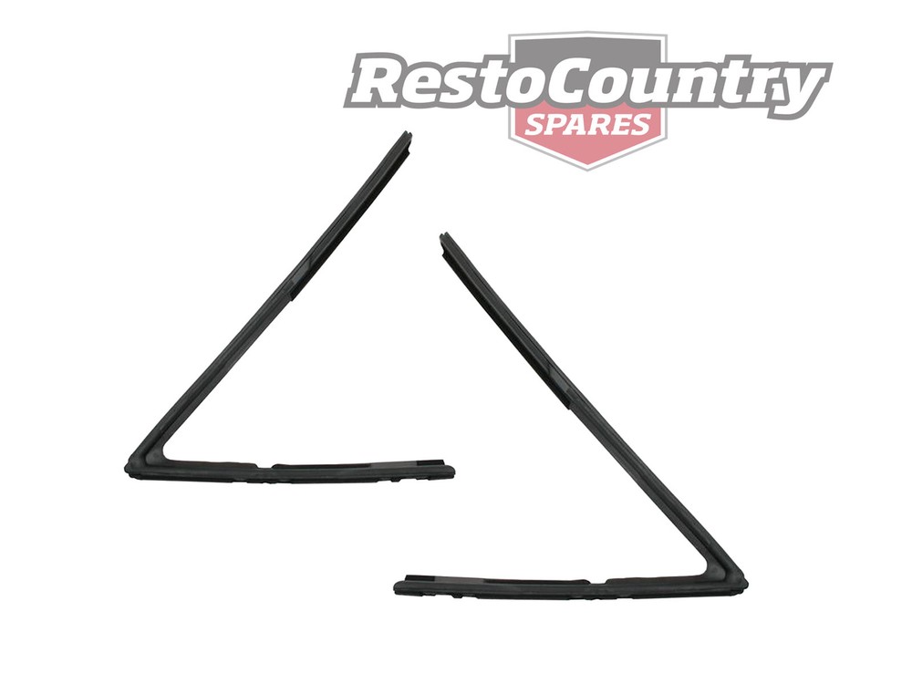 Holden Front Quarter Vent Window Seal Pair LEFT + RIGHT FJ 1/4 glass