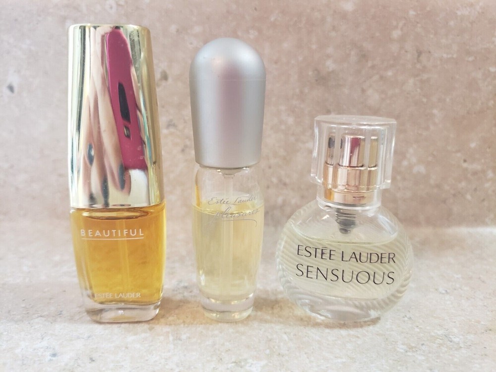 Estee Lauder Mini Travel Perfume Set - Sensuous Beautiful Pleasures EDP