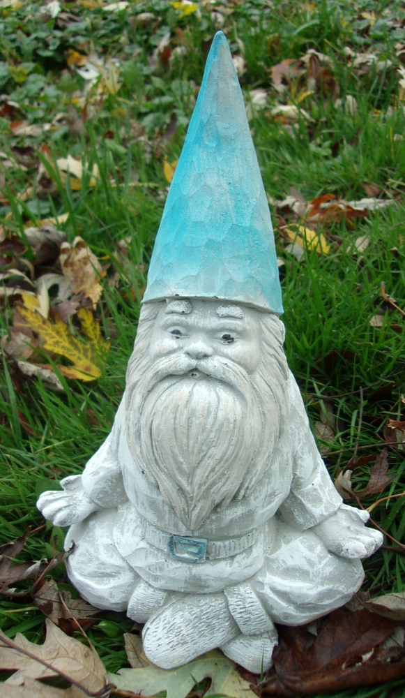 Latex gnome mold plaster cement casting concrete rubber elf mould  9