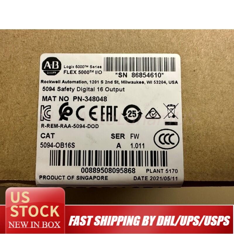 5094-OB16S Allen-Bradley Safety Digital Output Module 5094OB16S NEW US Free Tax