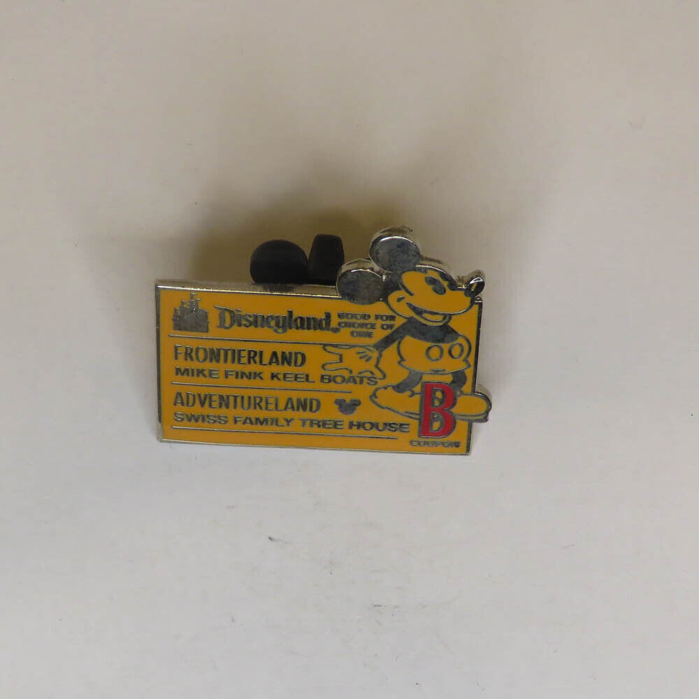 Disney DLR Global B Ticket Pin Lanyard for Collectors  