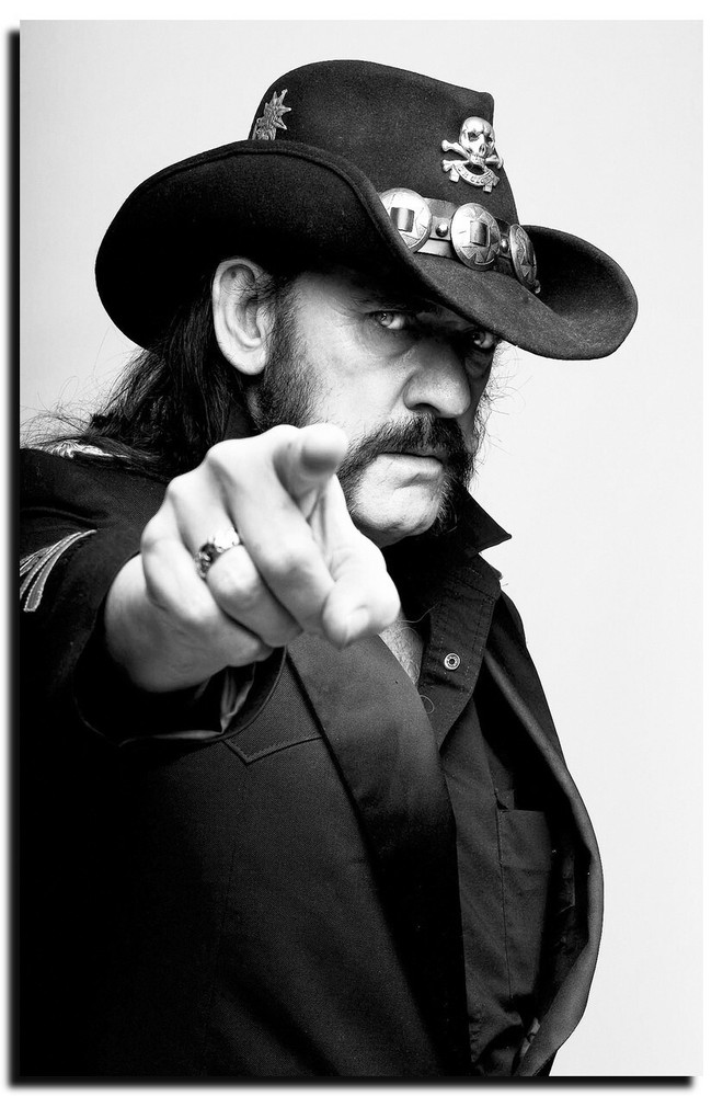 Lemmy Kilmister Poster 24x36 Inch Photo Rare Print Wall Art Print LK01