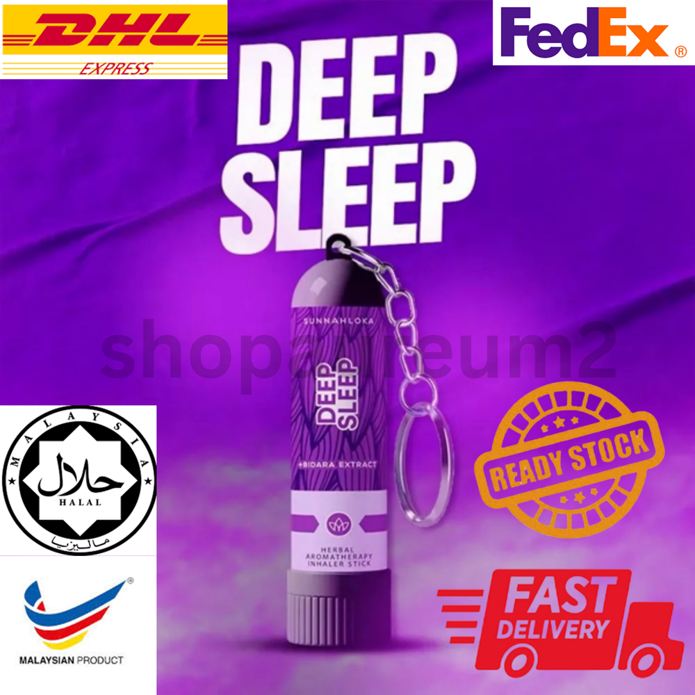 Organic Aromatherapy Nasal Inhaler Stick for Deep Sleep & Energy Boost