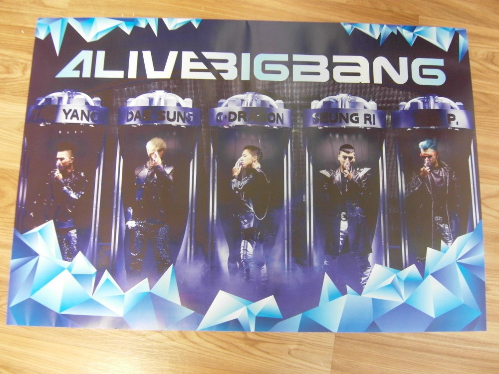 BIGBANG - ALIVE TOUR IN SEOUL 2012 LIVE CONCERT [ORIGINAL POSTER] K-POP