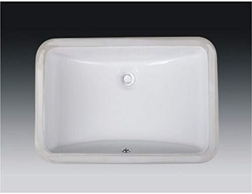 Wells Sinkware 21-inch Undermount Single Bowl Bathroom Sink, White