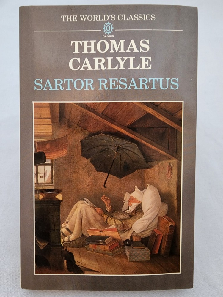 Sartor Resartus by Thomas Carlyle - Oxford Press Edition in Very Good Condition  