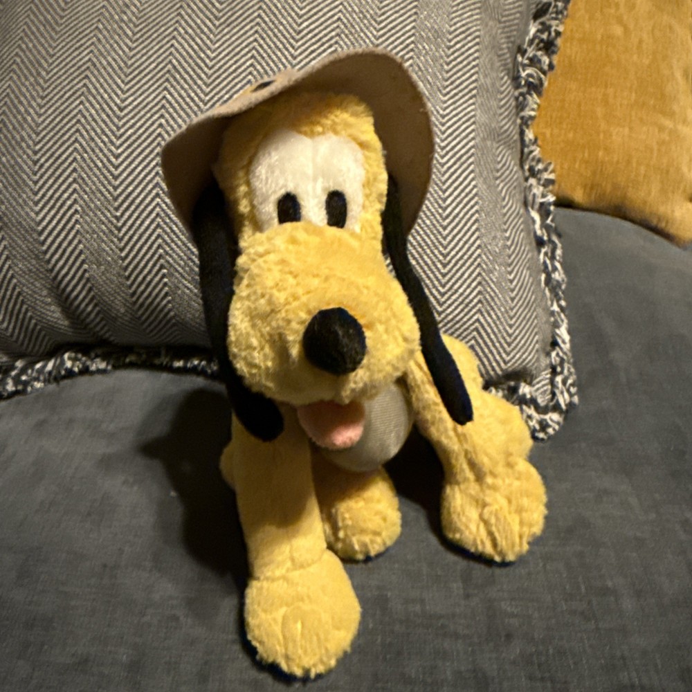 Disney Pluto Animal Kingdom Bean Bag Plush Stuffed Animal
