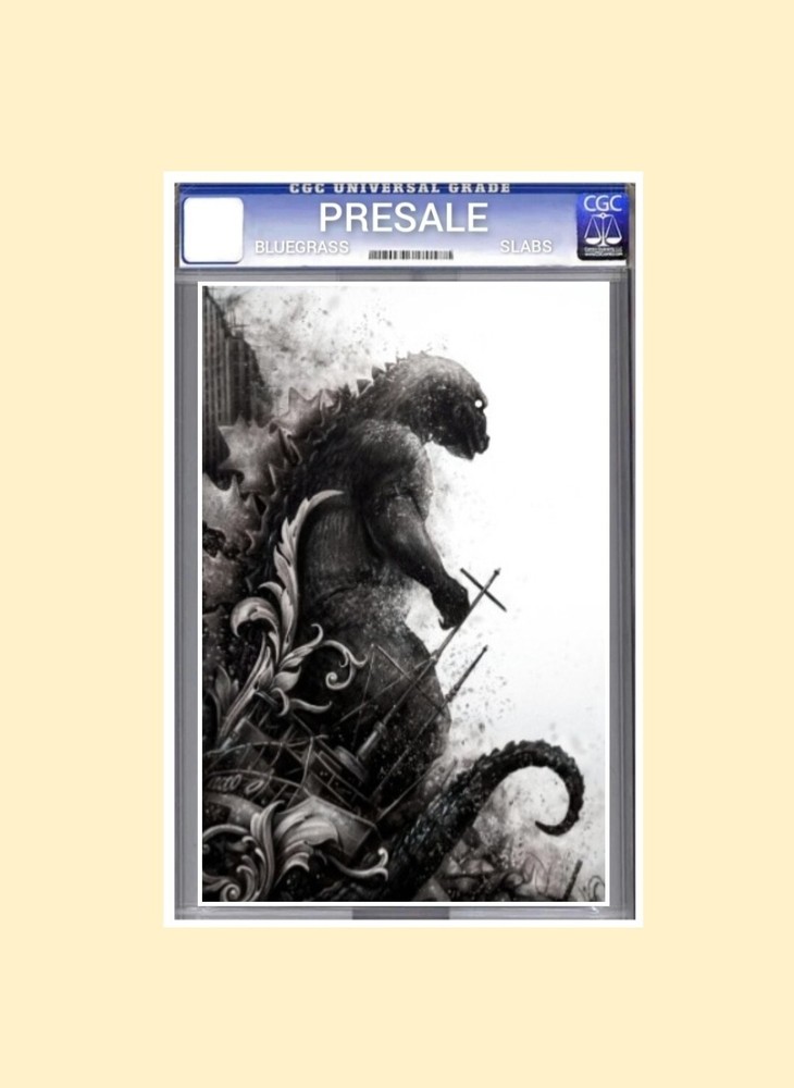 PRESALE Godzilla Monster Piece Theatre 3 CGC 9.8 Currey Virgin LTD 450-image