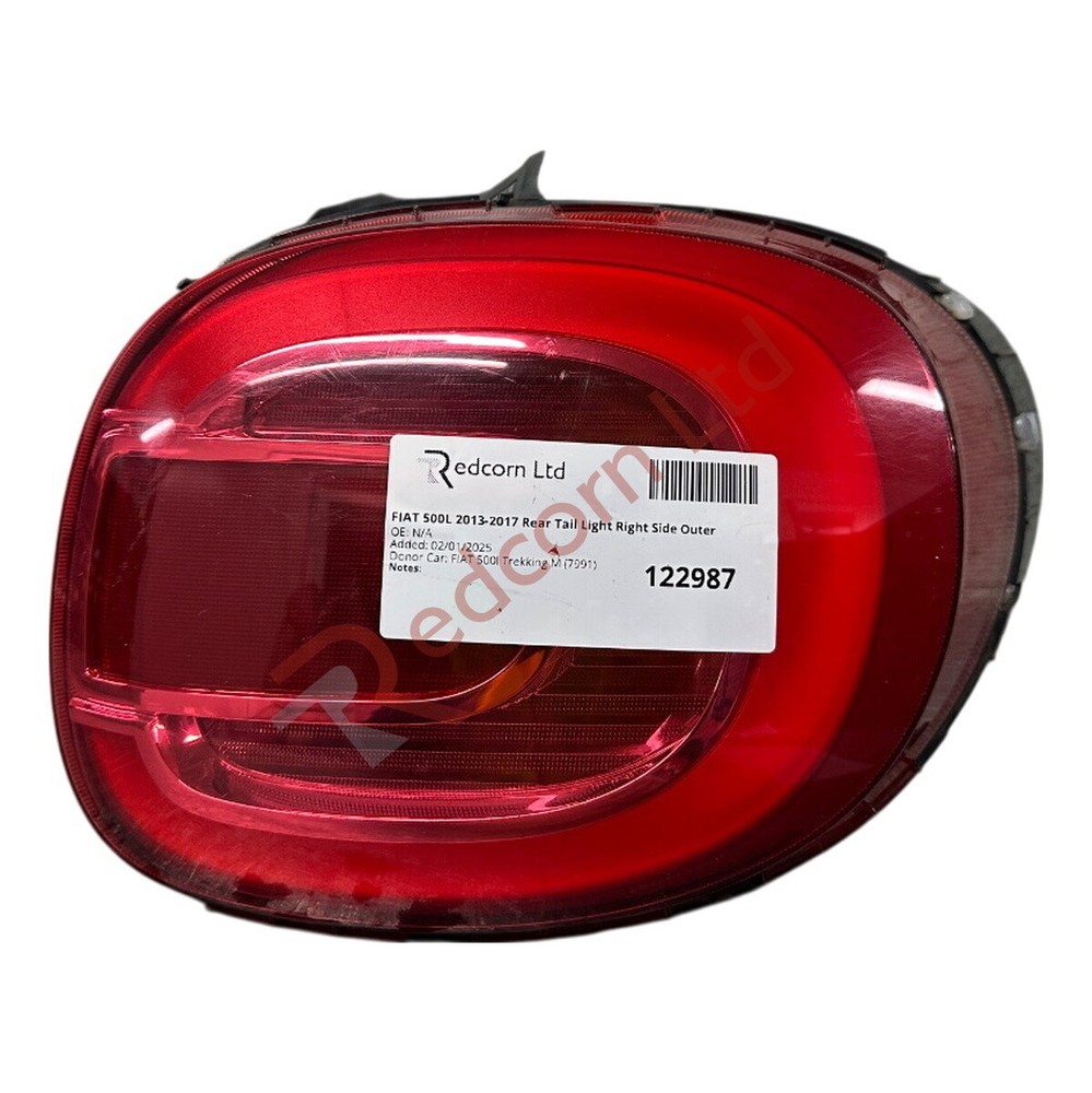 FIAT 500L 2013-2017 Rear Tail Light Right Side Outer