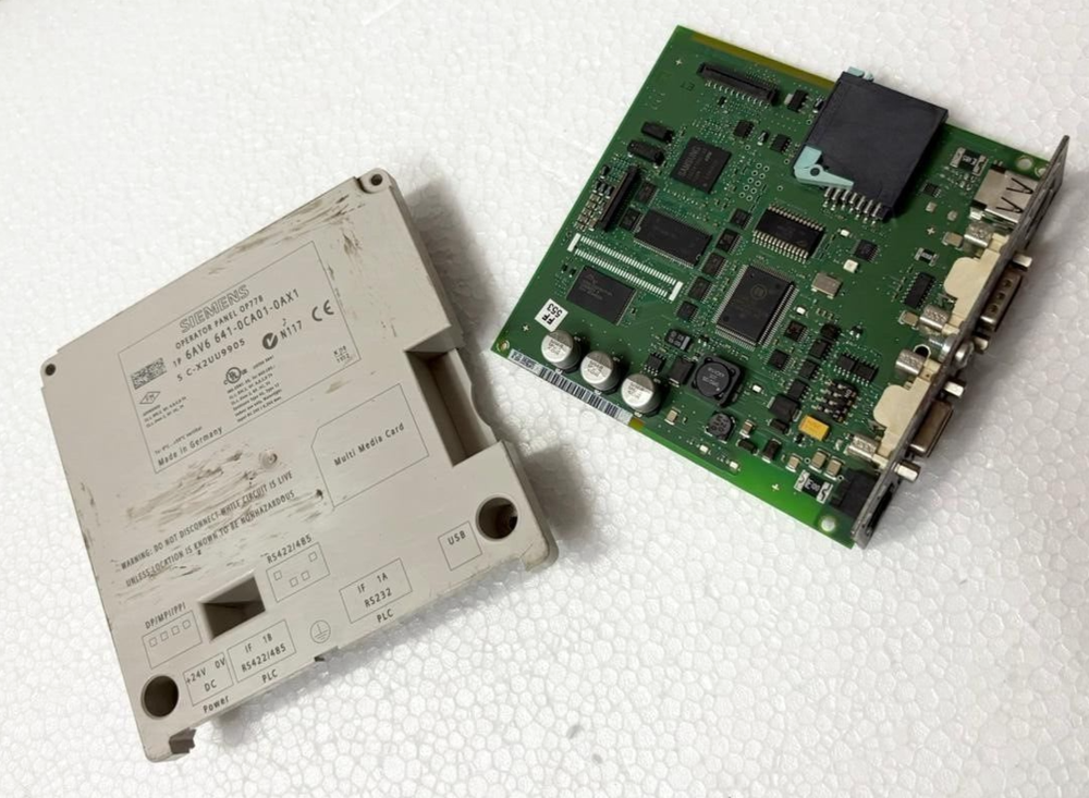 SIEMENS 6AV6 641-0CA01-0AX1 SIMATIC OPERATOR PANEL OP77B PCB PARTS *TESTED OK*