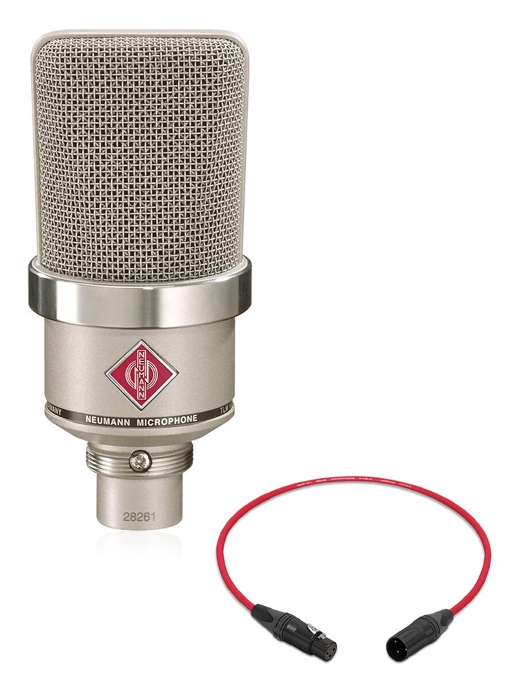 Neumann TLM-102 Large Diaphragm Condenser Microphone - Nickel