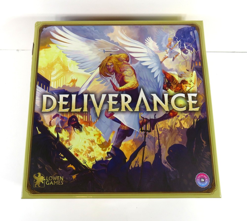 Deliverance: The Game Of Spiritual Warfare Board Game Kickstarter Deluxe edition