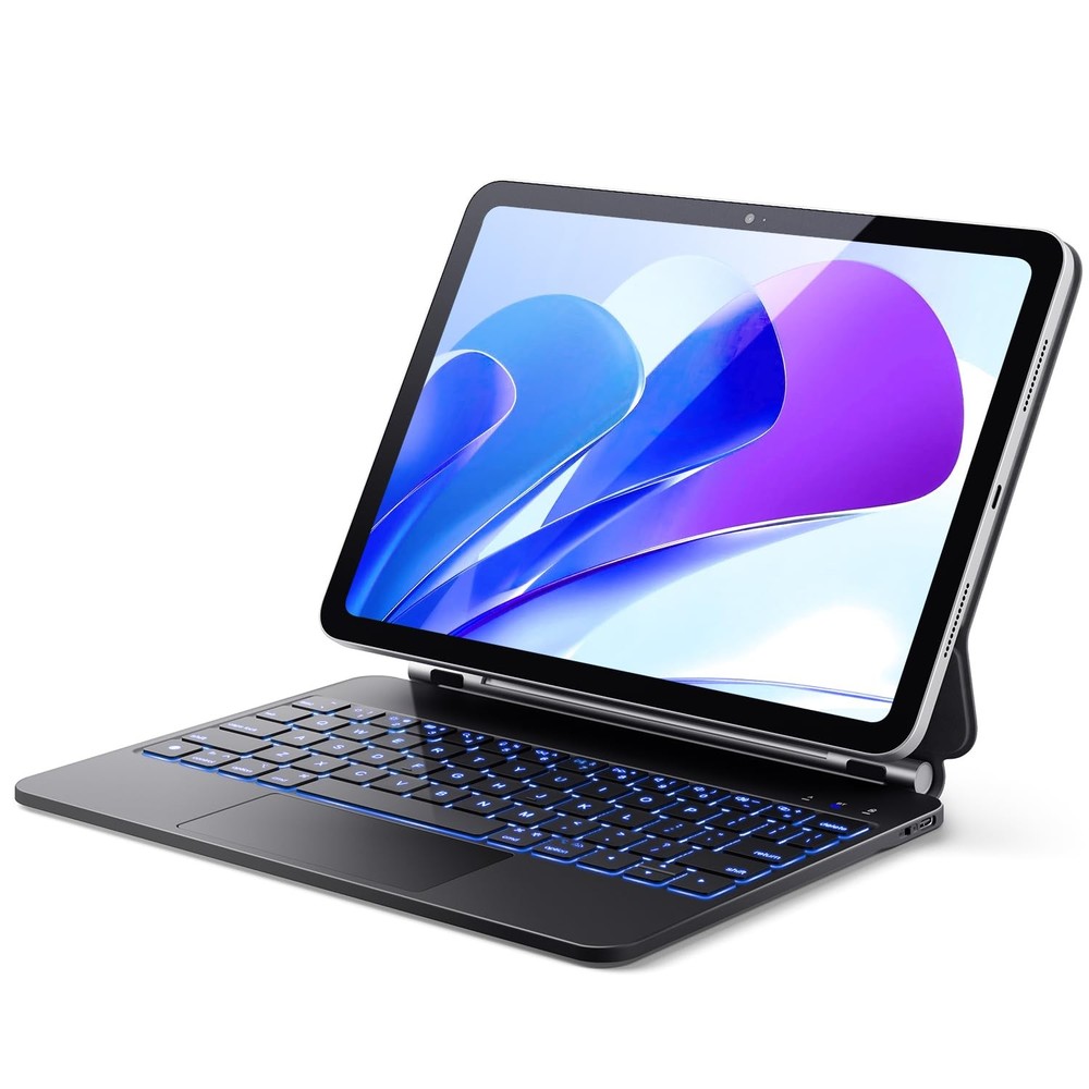 for iPad 11th(A16,2025)/10th(2022) Generation Case with Keyboard, -Style Keyb...