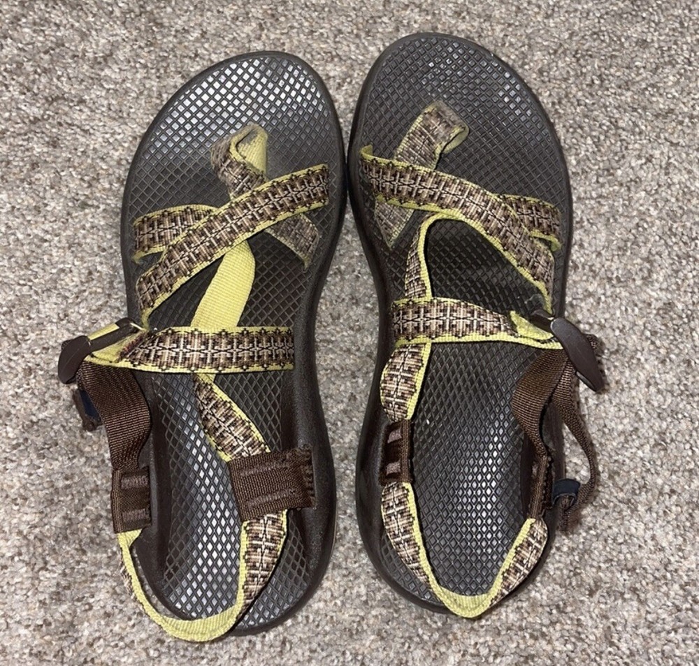 Chaco Womens Classic Green Outdoor Sandals Size 9  