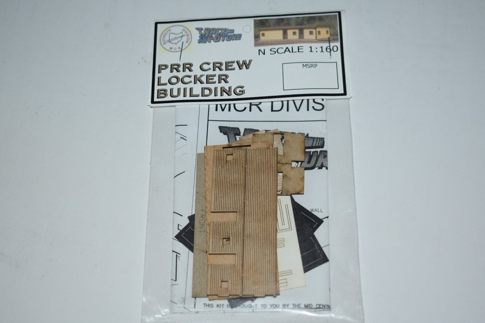 N Scale MPP Pennsylvania Style Crew Locker Building Kit C47781