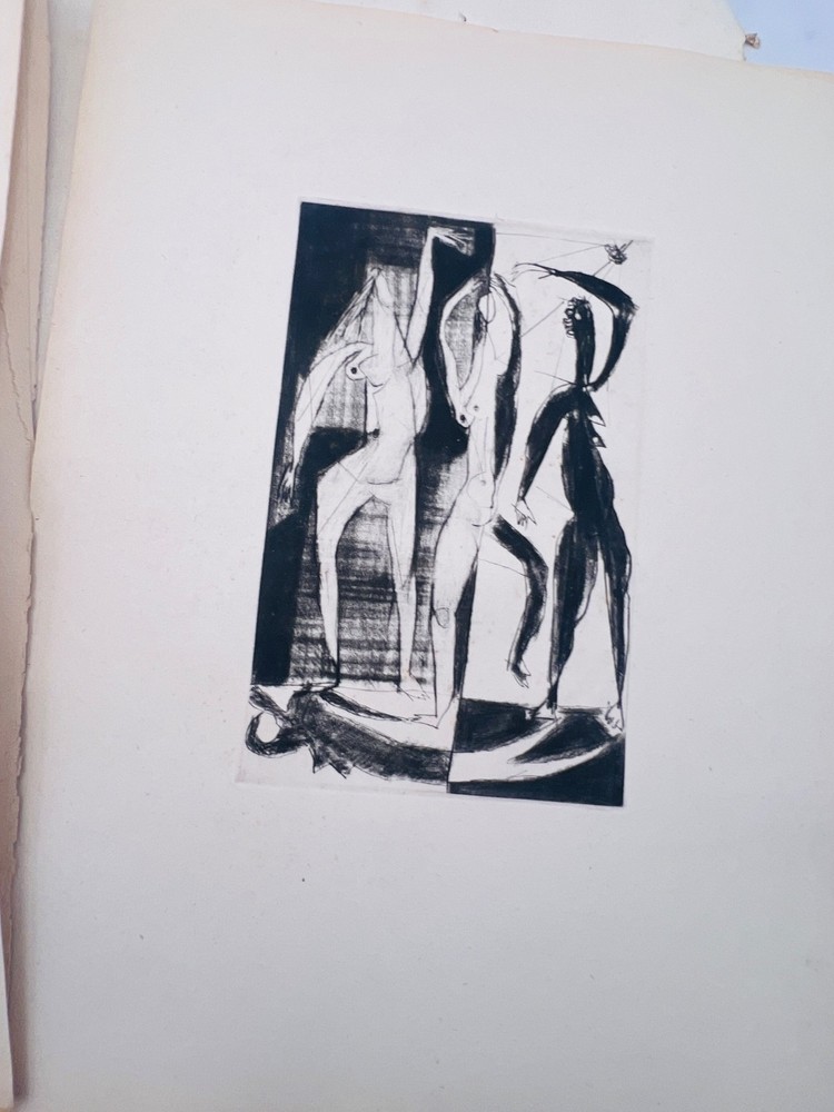 Michel Dalrix / Dumez - 10 eaux-fortes originales de Michel Dalrix - 1917