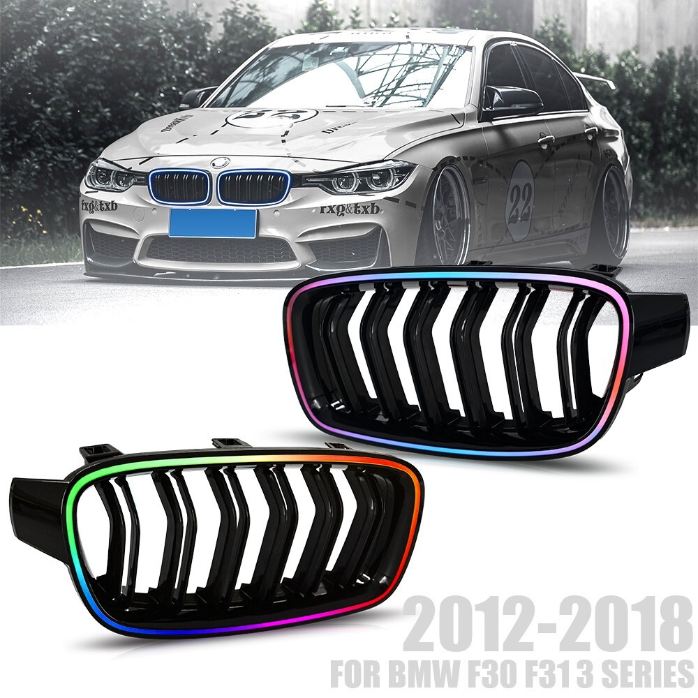 F30 Grill RGB LED Grille Light for 2012-2018 BMW F30 F31 3-Series 320i 328i 328d