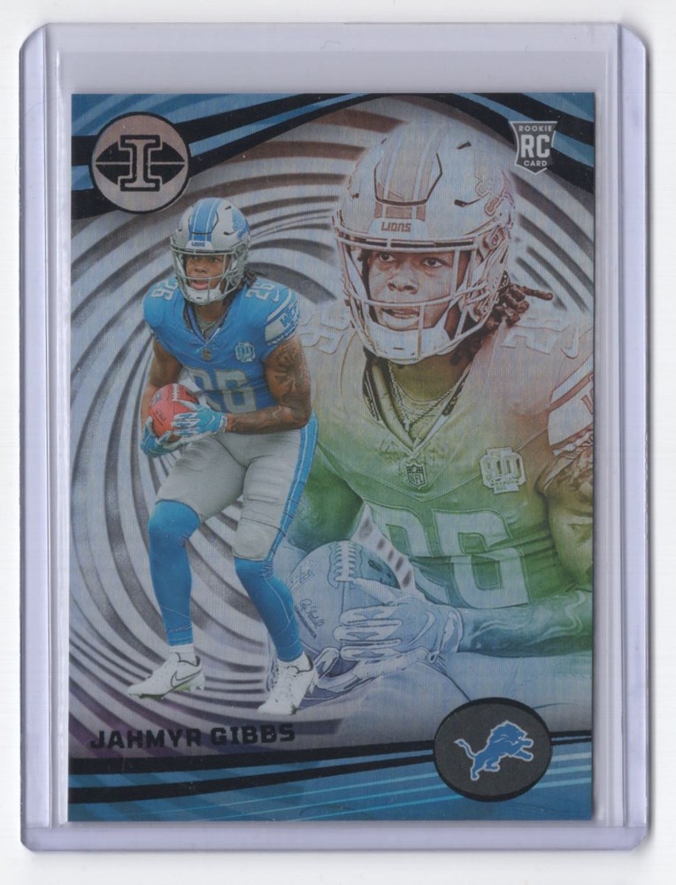 2023 Panini Illusions Retail Jahmyr Gibbs Rookie Detroit Lions #38