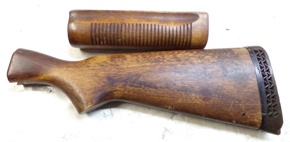 Remington 870 Military/Police 12 ga. Stock Set marked no. 9 on grip cap   #2672