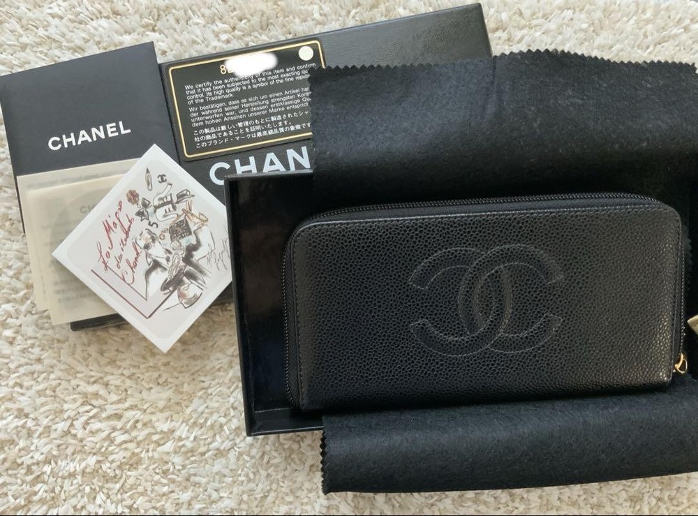 Chanel Black Wallet