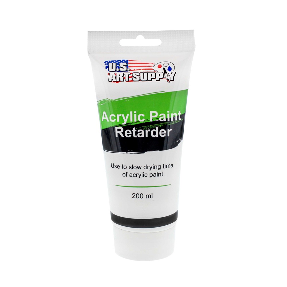U.S. Art Supply Acrylic Retarder Acrylic Medium, 200ml Tube