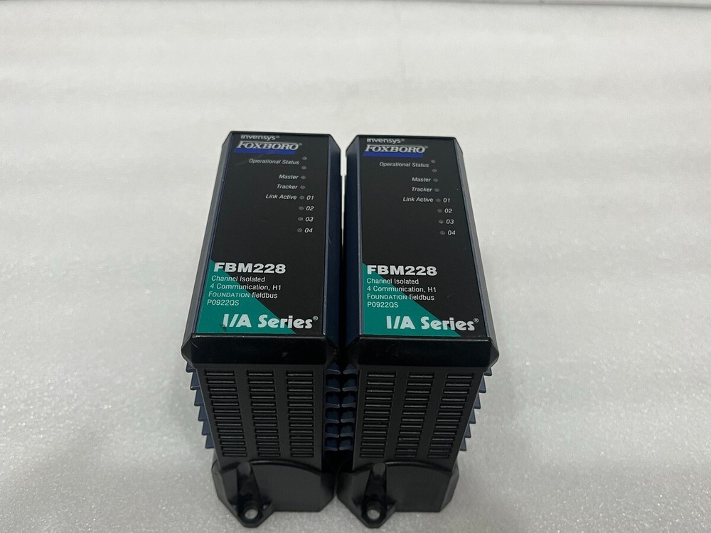 FOXBORO INVENSYS FBM228 4CH ISOLATED COMMUNICATION FIELDBUS MODULE P0922QS