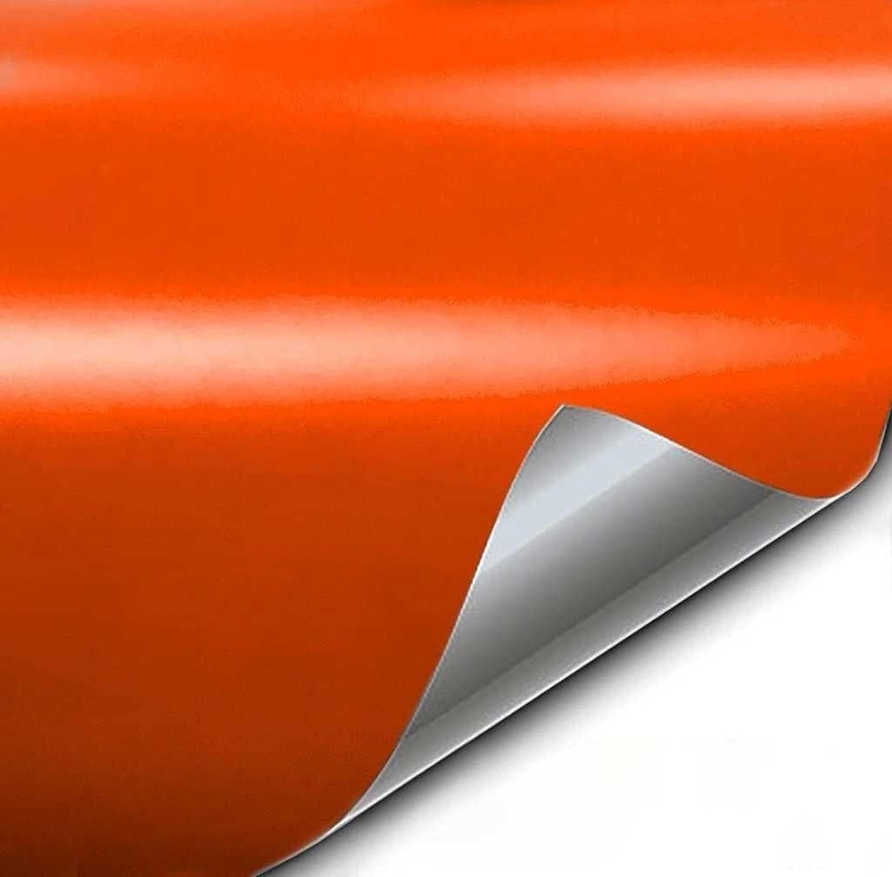 VViViD+ Premium Vinyl Wrap Film 1ft x 5ft, Matte Arancio Argos Red Orange
