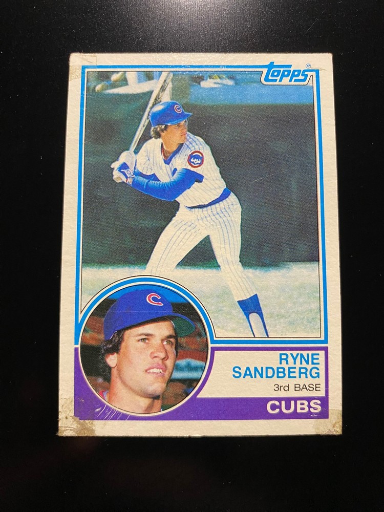 RYNE SANDBERG 1983 Topps #83 Poor Condition